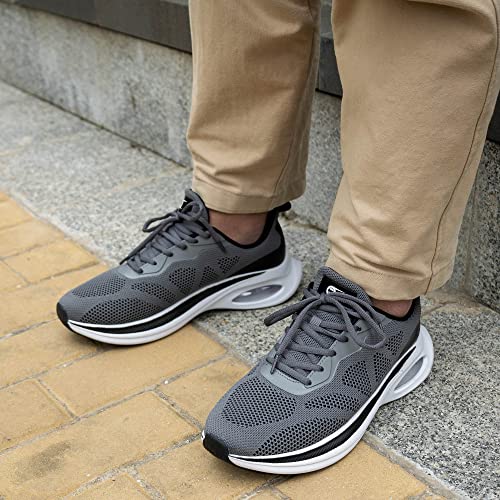 Autper Air Running Shoes For Men Comfortable Trail Tennis Mens Athletic Sneakers For Sport Gym Jogging Darkgrey Us 13 #TOP6