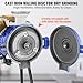 VEVOR Electric Grain Mill Grinder, 3000W Spice Grinders, Commercial Corn Mill with Funnel, Thickness Adjustable Powder Machine, Heavy Duty Feed Flour Cereal Mill Wheat Grinders, Dry Grinder