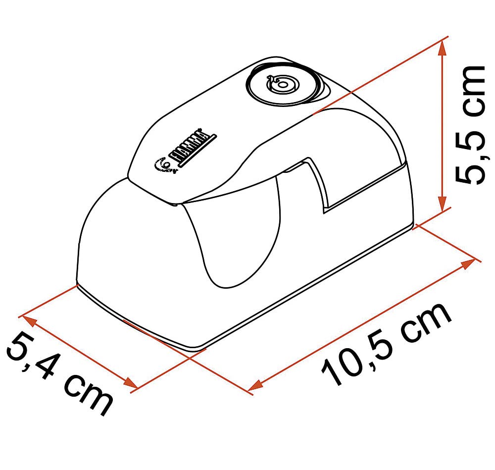 Fiamma Kit de Seguridad de Bloqueo de Seguridad 31 /
