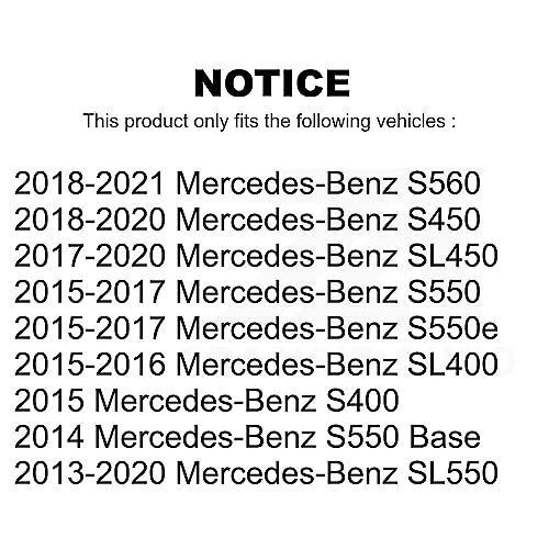 Rear Ceramic Disc Brake Pads Tec-1689 For Mercedes-Benz S550 Sl550 S560 S450 Sl400 Sl450 S550E S400 #TOP1