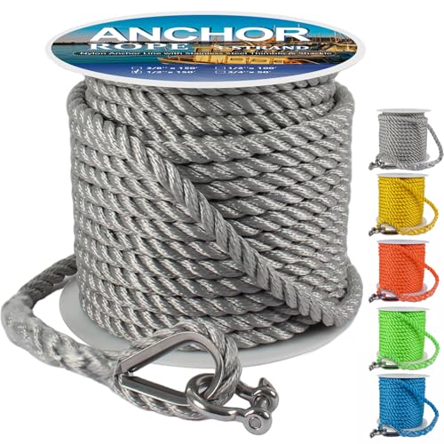 ORLANG anchor rope 1/2 inch 150 ft
