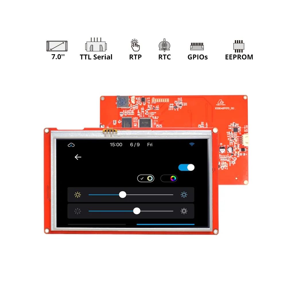 Digitalkey Nextion NX8048P070-011C Intelligent 7 Pollici HMI Display 5V Touchscreen capacitivo 800x480 TFT LCD per Arduino ESP32