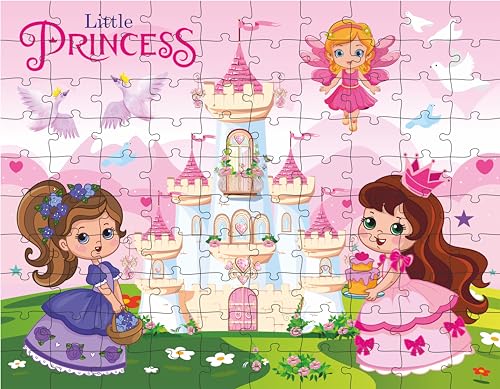 Image of Ankit Toys & Games 100-Piece Jigsaw Puzzle for Kids, Educational, Develops Motor Skills & Cognitive Learning (Little Princess)