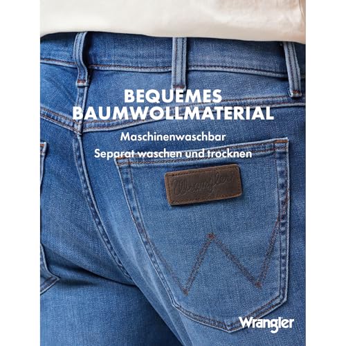 Wrangler Herren-Jeans Greensboro, Regular Fit, Straight Leg – Ansicht 5