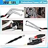 JEUCLEL 3PCS Professional Electrical Disconnect Pliers for Cars, Automotive Electrical Connector Separator Tool, Electrical Plug Pliers & Connector Removal Tool Kit, for Push Tab Style Plugs #4