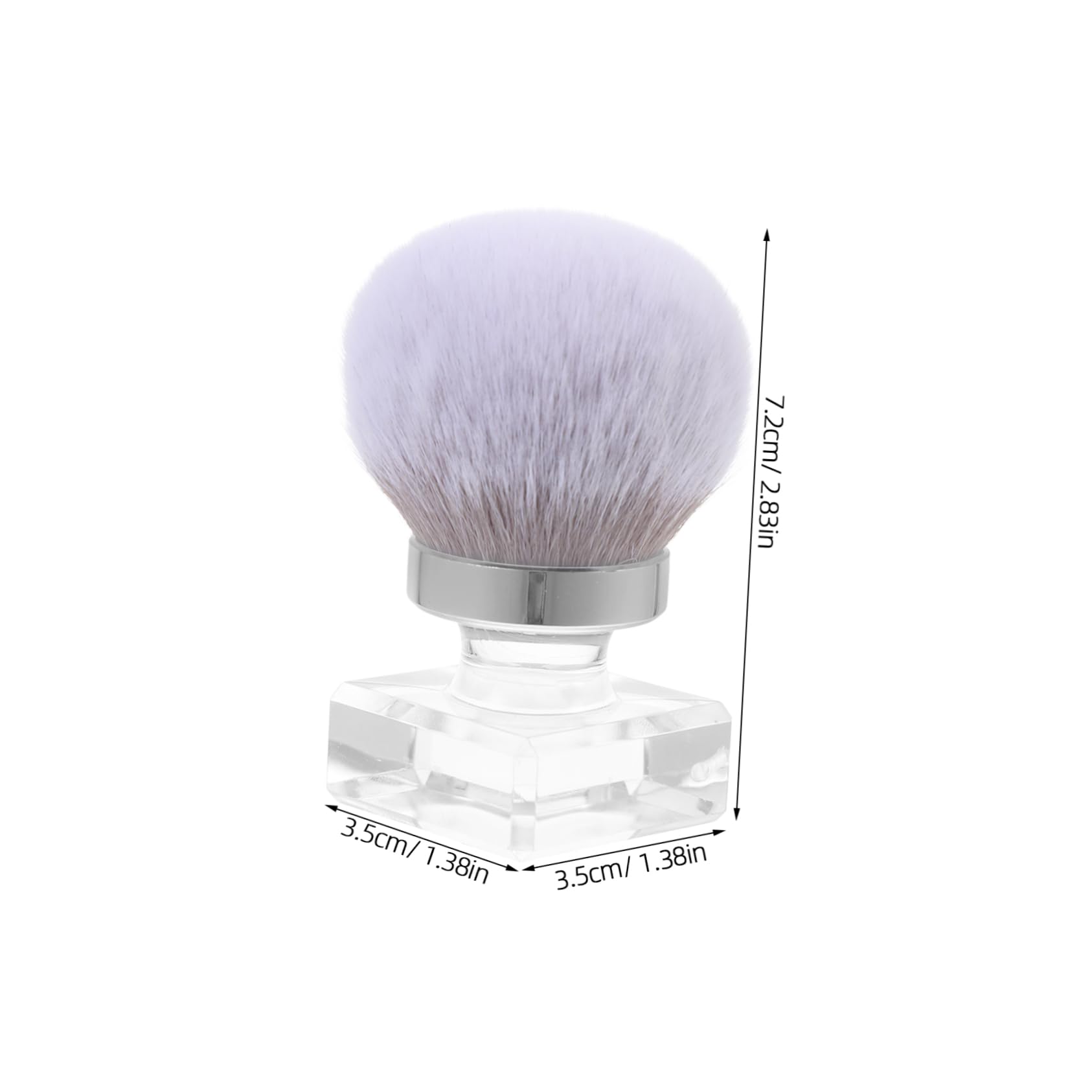Healvian 5pezzi Pennello Per Unghie Spazzola Per Pulizia Unghie Art Brush Ergonomico Per Manicure e Decorazione Strumento Make up Multiuso Facile Da Usare Design Comodo e Resistente