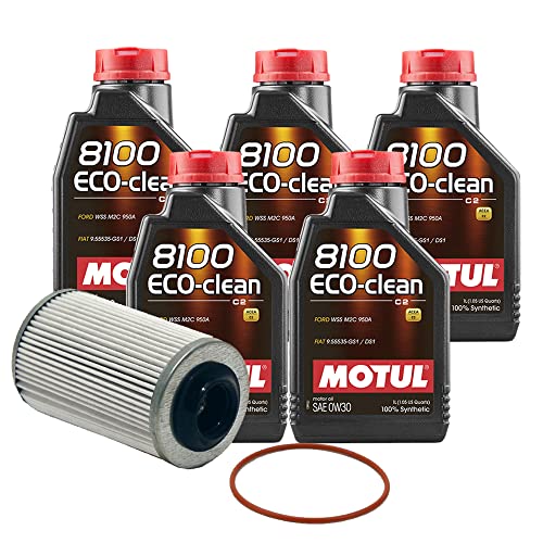 Kit de Cambio de Aceite Motor 5L Newparts 8100 ECO-CLEAN 0W-30