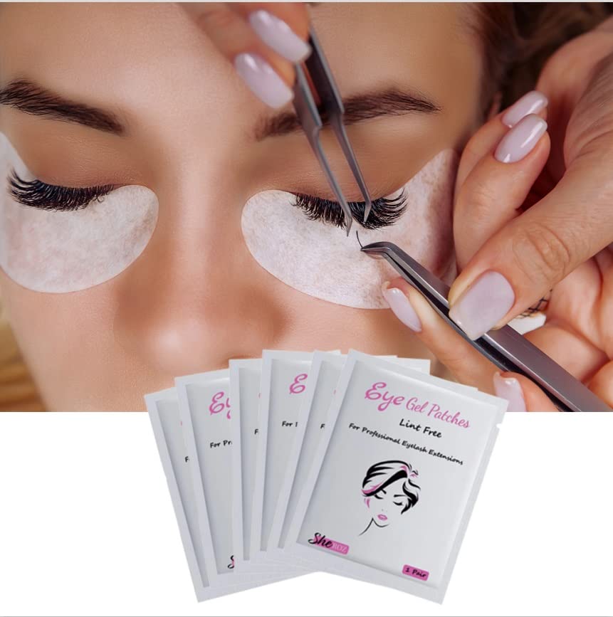 NEW Eye Gel Pads, 50 works Eyelash Extension Pads Lints Free, Facials - Image 3