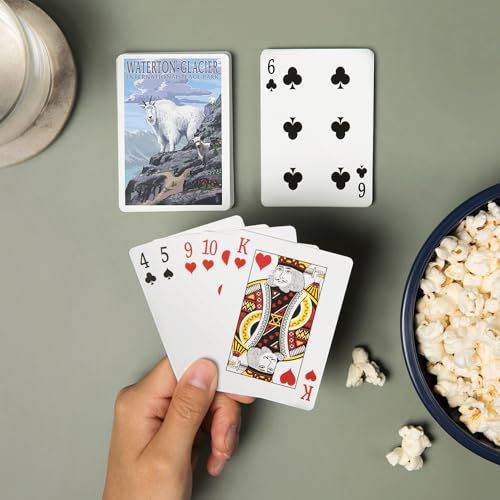 Baraja de 52 cartas tamaño póker Lantern Press miniatura 2