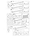 Easydeco - Estor Enrollable Día y Noche - Blanco (105_x_175_cm)