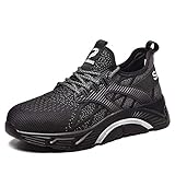 Transpirables y flexibles: los zapatos de trabajo para mujer tienen una entresuela avanzada y transpirable, que no solo garantiza que los tenis sean ligeros y transpirables, sino que también garantiza la comodidad del pie y los dedos.