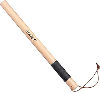 Wooden Tire Thumper - Fish Bat - Tire Thumper for Truckers - Weighted with Extra Grip Tire Checking Bat - Durable Personal Mini-Defense bat Martial Arts Weapons.