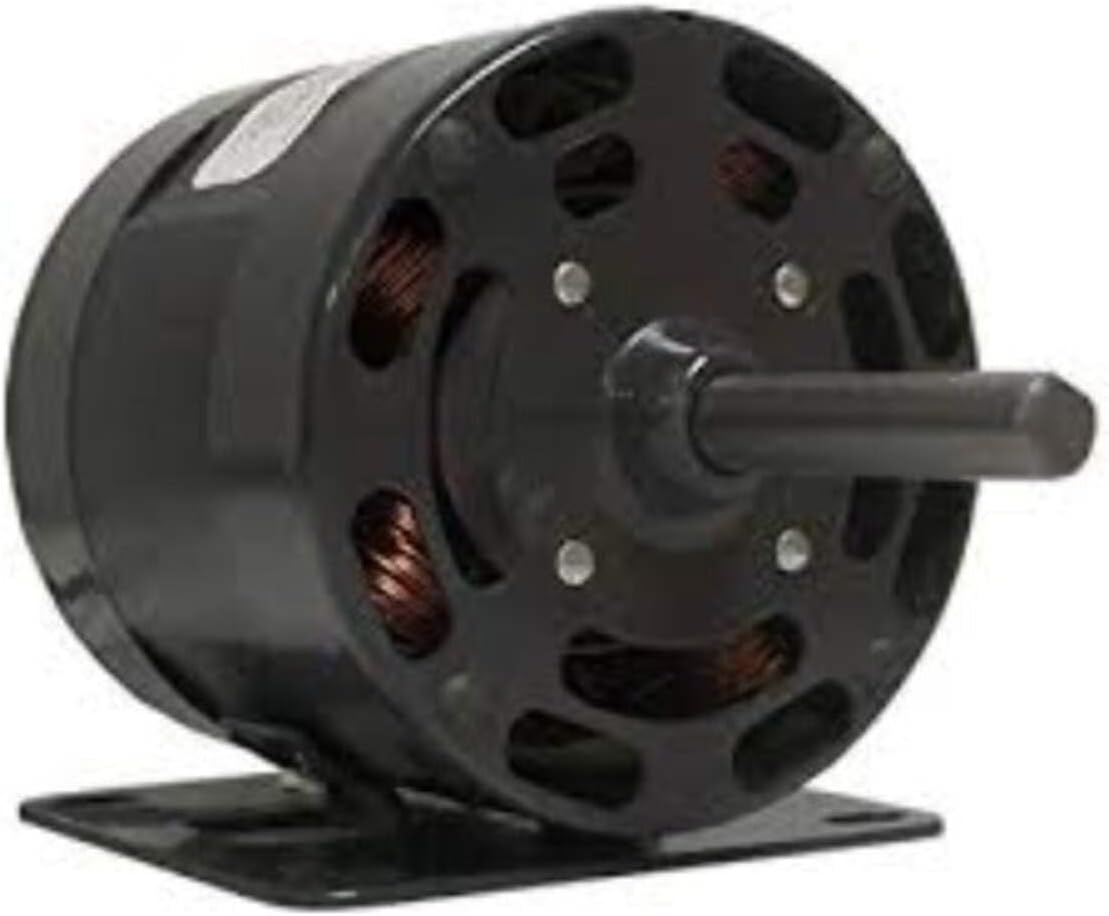 Fasco D1006 4.4-Inch Diameter Shaded Pole Motor, 1/4 HP, 115 Volts, 1600 RPM, 1 Speed, 7.2 Amps, CW Rotation, Sleeve Bearing