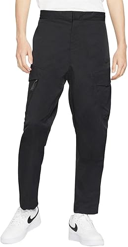 Nike Sportswear Tech Essentials - Pantalones deportivos color negronegro, talla 34, NegroNegro