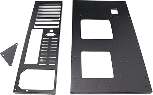 Miniatura 2 de Caja de computadora abierta DIY Gaming Mining Machine PC Host Case, Carcasa de computadora con diseño de disipación de calor de chasis abierto, 5.9