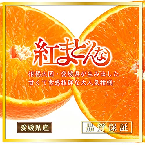 3.【贈答用】「紅まどんな」化粧箱約3Kg 紅まどんな」愛媛県産 L〜3L 約3kg（10〜15玉) 化粧箱 ※常温 JAでの