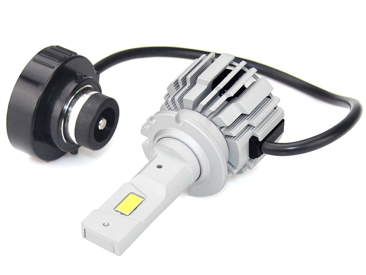 CARALL LH5502 Zestaw 2 żarówek LED D2S 35 W 85 V 3 500 lm bez sterownika LED, Plug & Play bez modyfikacji, jaśniejsze niż oryginalny ksenon - (D2S)