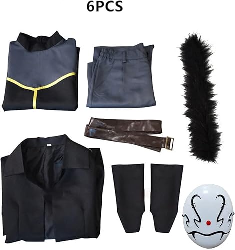 Miniatura 6 de Nozfeon Rimuru Tempest Cosplay Costume Anime Rimuru Cosplay Outfit Uniform Full Set With Mask Halloween