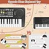 37 Key Upgrade Piano Keyboard for Kids Musical Toys for 3 4 5 6 Year Old Girls Keyboards Pianos for Beginners with Microphone for 3+ Year Old Boys Girls Gifts #1