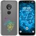Produktbild PhoneNatic Case kompatibel mit Motorola Moto G7 Play Silikon-Hülle Floral Fuchs M1-4