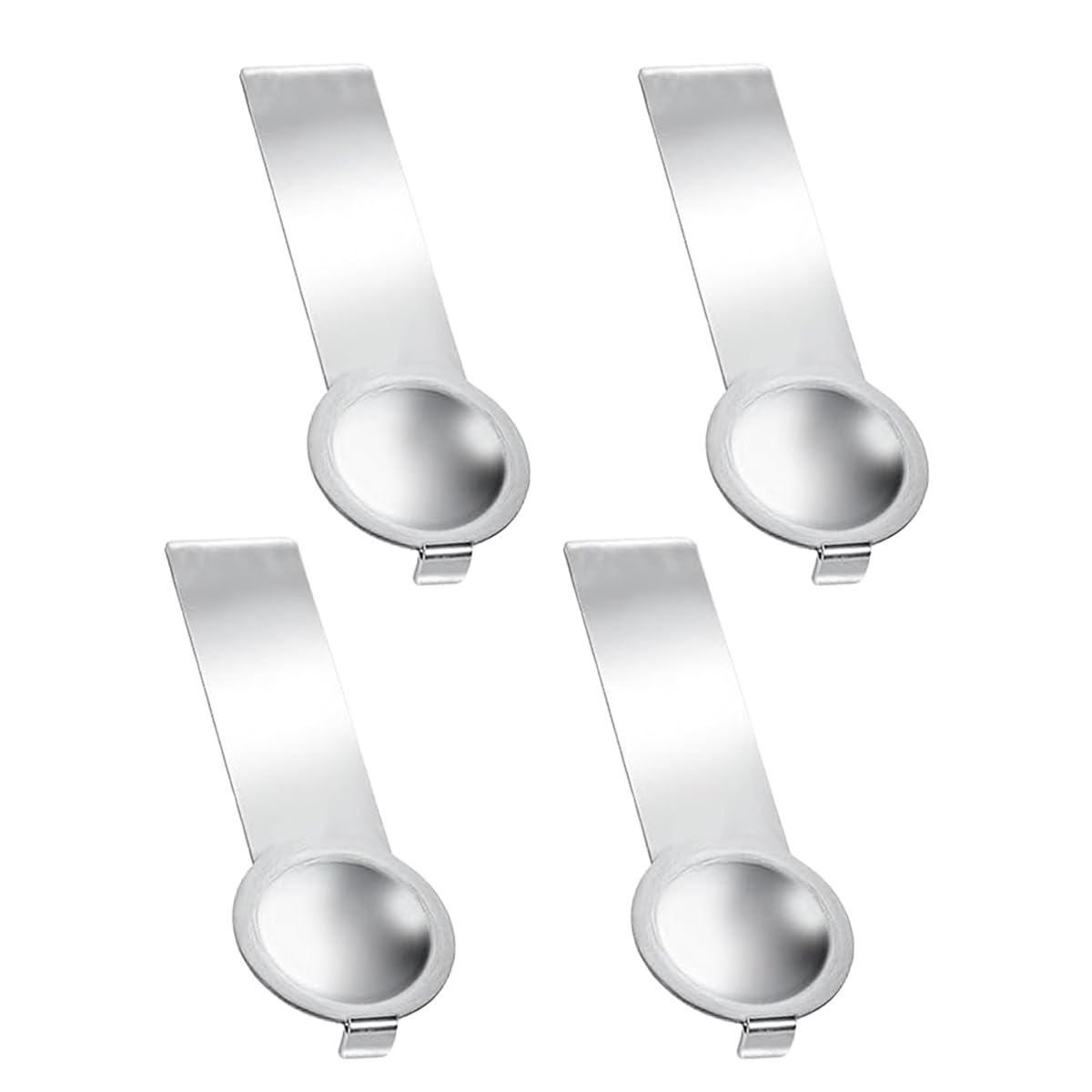 4 PCS Italian Charm Bracelet Link Tools, 5mm Double-Sided Stainless Steel Thumb Style Fitting Tool for Nomination Adding/Removing Charms