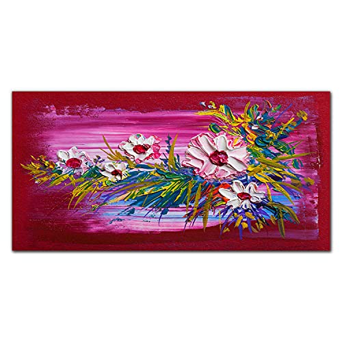 Impression sur verre trempe haut de gamme motif branche de fleurs