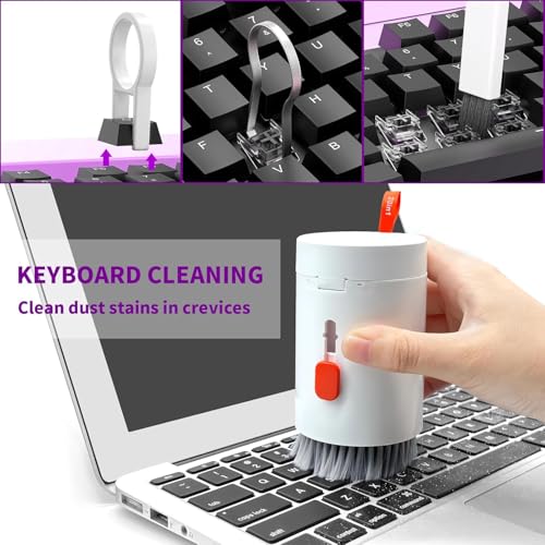Image of Cerlink 20 in 1 Multifunctional Cleaner Kit. Keyboard Cleaning Brush, Headphones Cleaner Kit for AirPods, Multi-Tool for Cleaning Laptop,Keyboard,Earbuds,Camera,Phone