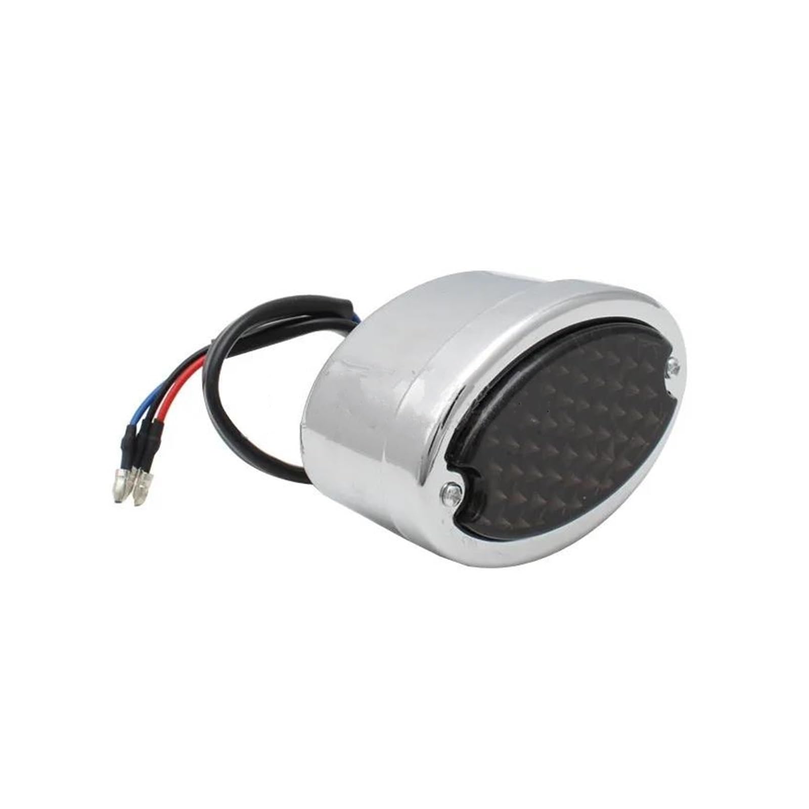 Soporte Placa Matrícula Moto para Sportsters para Bobber para Chopper Luz De Freno Trasera Luz Trasera LED De Montaje Lateral para Motocicleta con Soporte Placa Matrícula Portamatrículas(A)