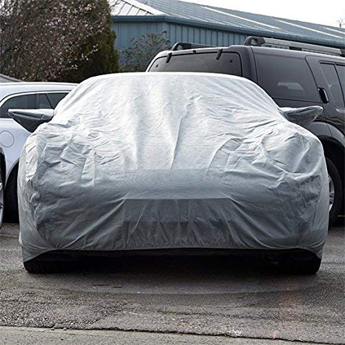 Porsche Boxster 986/987 Car Cover – Waterproof All Weather for Indoor and Outdoor Protection, Breathable Full Car Cover For Winter to Fit All Years by UK Custom Covers (Silver)