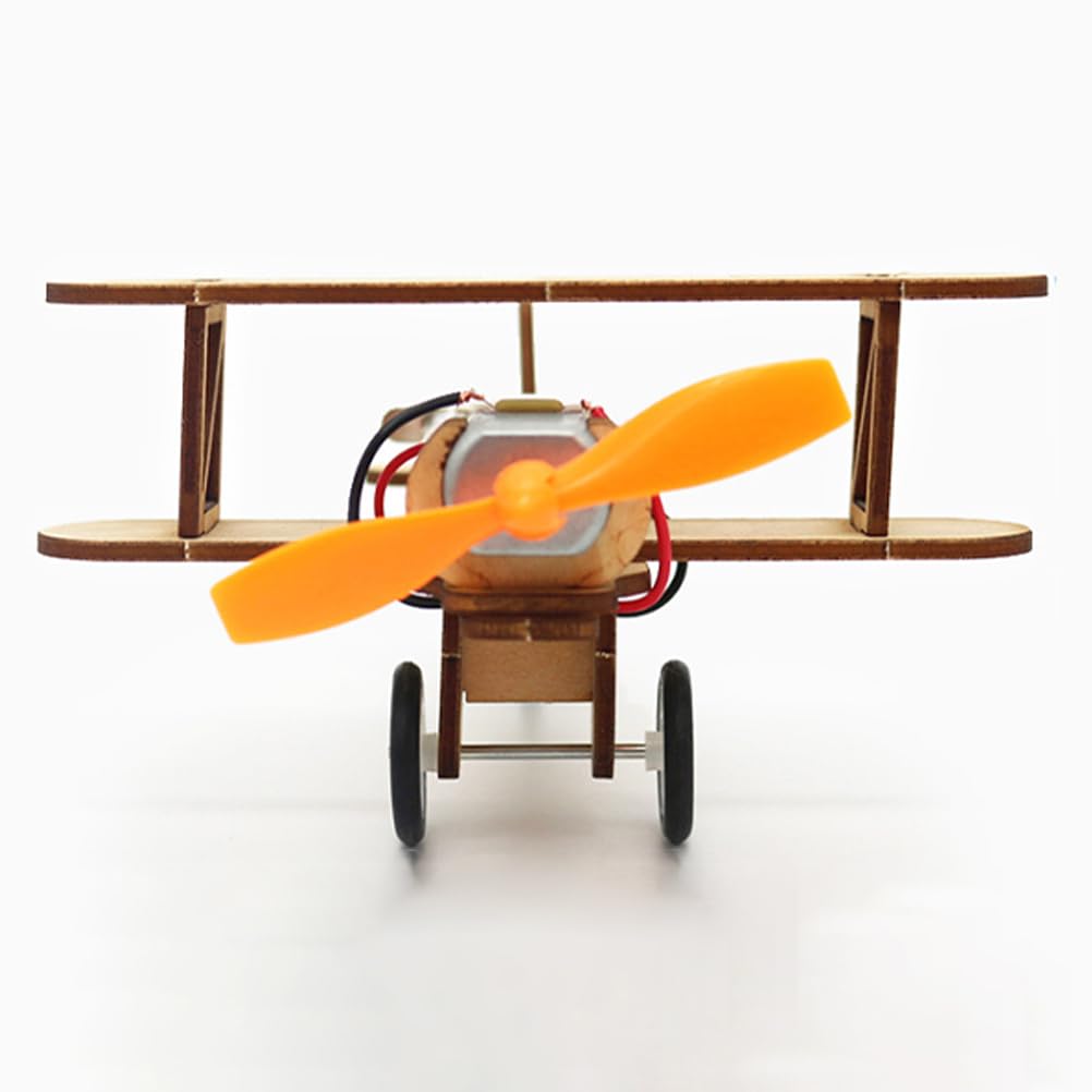 SAFIGLE Electric Taxi Plane Diy Assembly Kit for Kids - Image 4