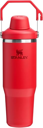 Miniatura 10 de Stanley IceFlow 2.0 - Vaso de flujo rápido con asa, 30 onzas, tapa de boquilla en ángulo, botella de agua a prueba de fugas, acero inoxidable