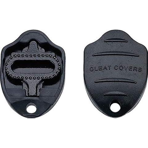 Exustar E-CK2B Cleat Cover, Black Cover
