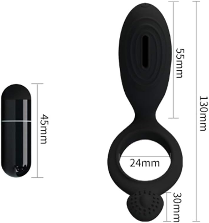Vivitoch Anillo vibrador para el pene, anillo masculino para ...