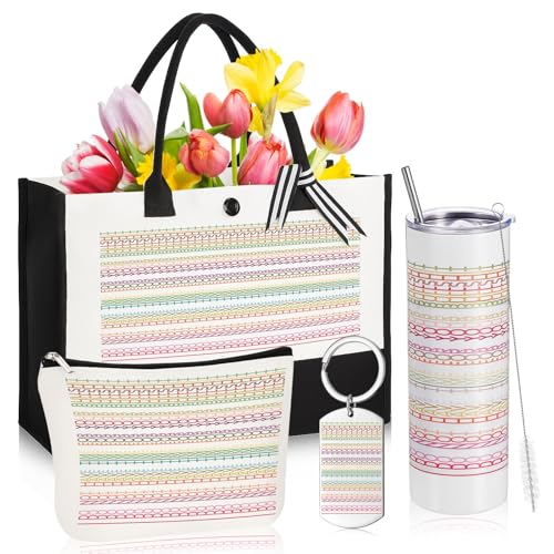 Roshtia 4 Pcs Hidden Message Funny Birthday Gifts,Vibrant,No Time Pattern