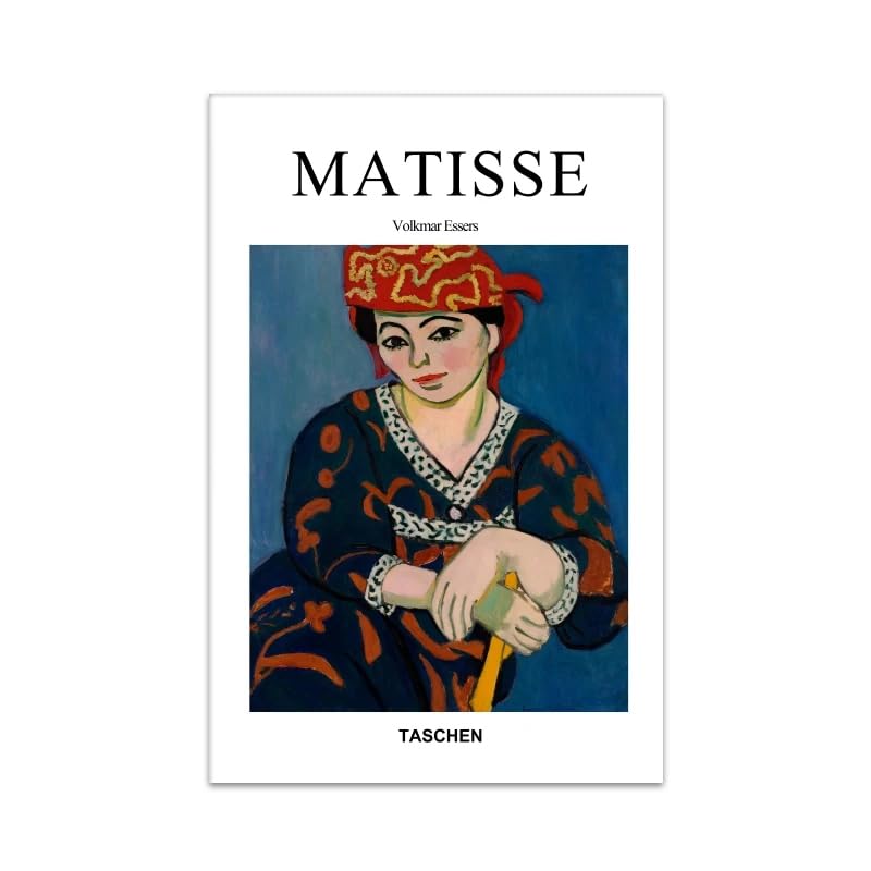 アンリ・マチス/スカーフの婦人複製画額装