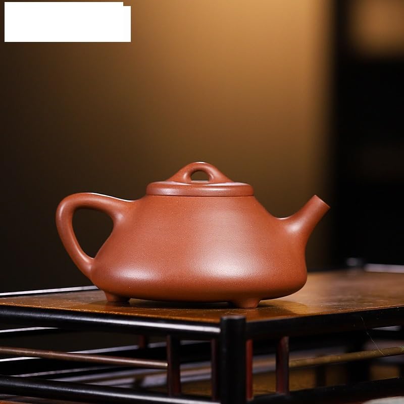 Czajniczek do herbaty 240 ml fioletowa glina czajniczek ręcznie robiony garnek surowa ruda błoto zaparzacz do herbaty czajnik Zisha zestaw do herbaty chiński czajniczek do kawy dzbanek do herbaty do