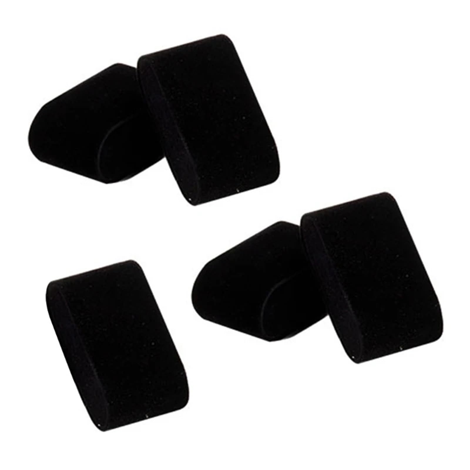 5Pieces Velvet Watch Bracelet Pillow Jewelry Displays Props For Home Shops Countertops And Showcases Display Holder for Watch(Black)