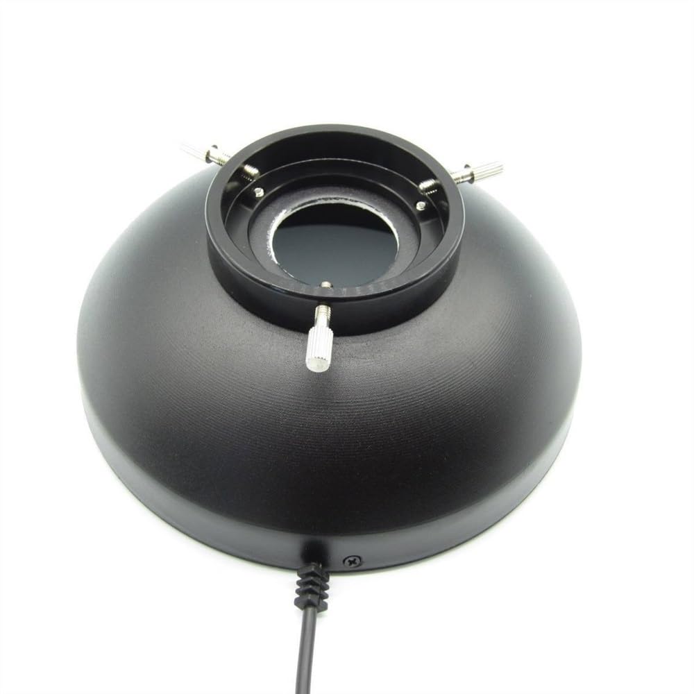 Accessori per microscopio da laboratorio 6W Luminosità Regolabile U_V Microscopio Diffuso LED Dome Light