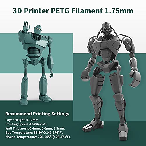 Filamento PETG 1.75mm, SUNLU PETG Filamento