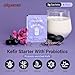 Yogourmet Kefir Starter with Probiotics (6 Sachets = 6 Quarts of Kefir) - Make Kefir at Home - Starter Culture - All Natural, Gluten Free, Kosher, Halal - 3 g Sachets