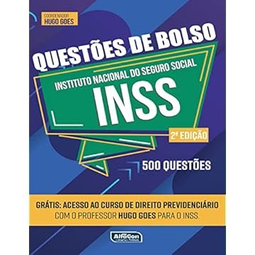 Capa do livro Questões de Bolso INSS