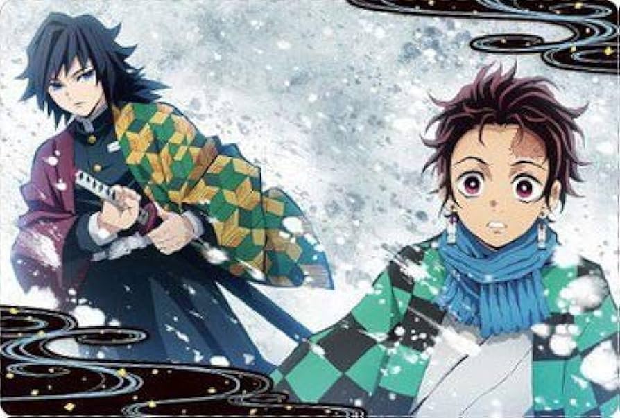 Amazon.co.jp: 鬼滅の刃ウエハース 015 竈門炭治郎＆富岡義勇