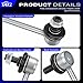 Zinc Nickel Alloy Front Stabilizer Sway Bar Links for 2013-2018 Toyota Avalon 2007-2017 Camry / 2013-2018 Lexus ES300h 2013-2018 Lexus ES350 K750123