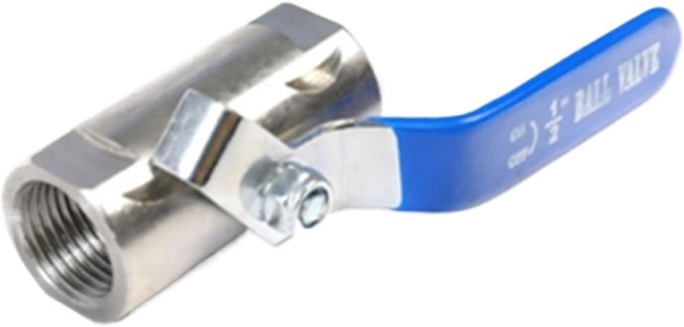 1pc Ball Valve Cantonese-style Q11F-16P DN15 DN20 DN25 DN32 DN40 DN50 Half steel/All steel(DN25,Half steel)