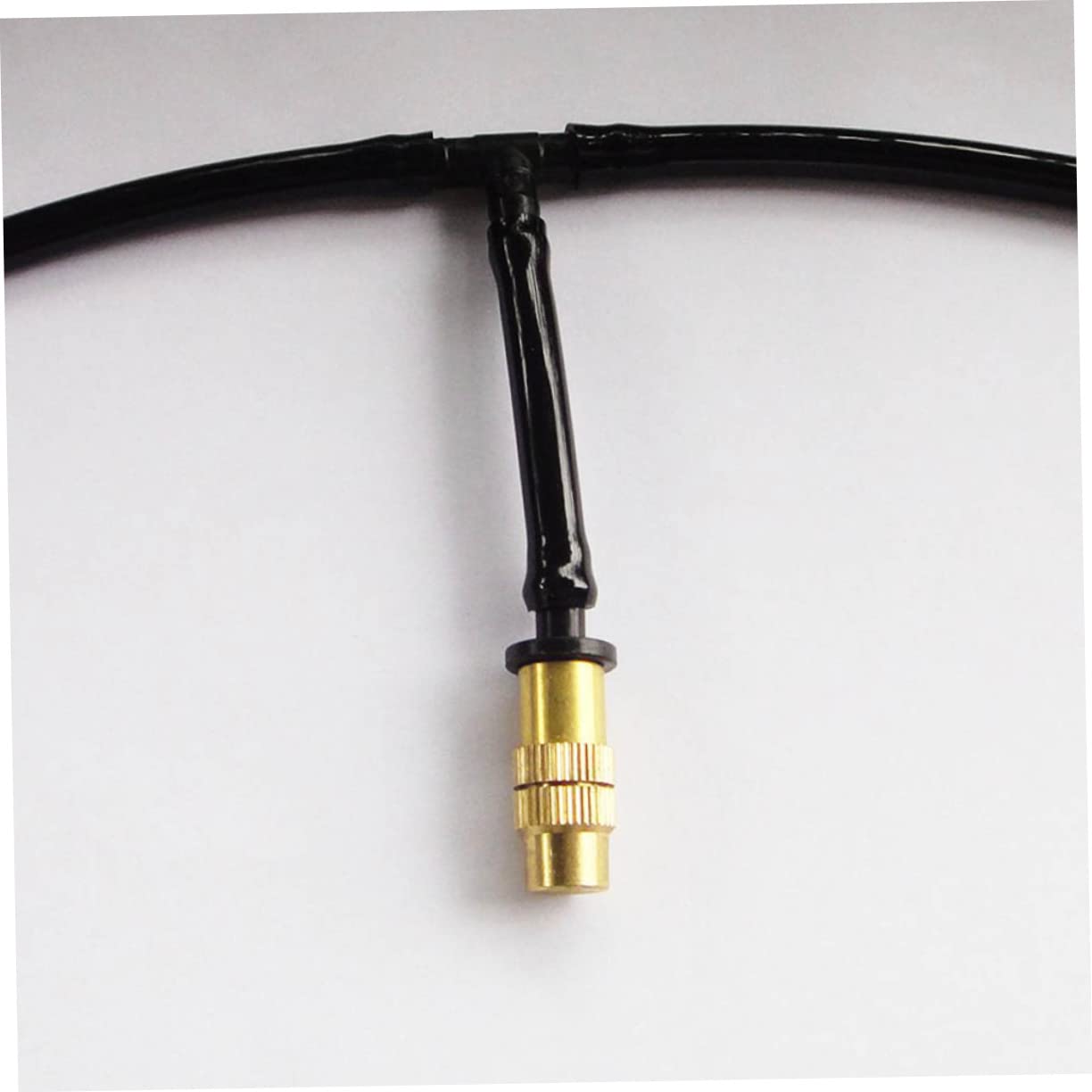 CIYODO 4/7 Copper Spray Nozzle Pressure 1-3kg Flow 0.7-0.9l/min Misting Cooling for Greenhouse Garden Balcony