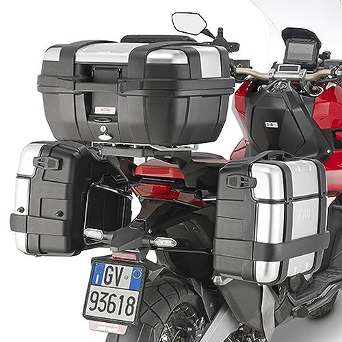 Supports lateraux Givi PL1158 voyage en Honda X-ADV 750
