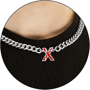 Basketball Necklaces for Boys Stainless Steel Initial Necklace with Letter A-Z 6.5mm Cuban Chain Adjustable Gifts for Men Boys 16+2 Inches