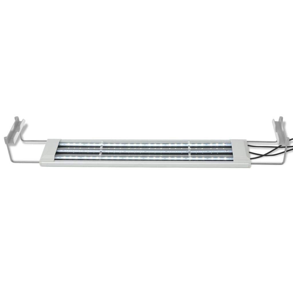 vidaXL Aquarium Beleuchtung 50-60 cm LED Lampe Aufsetzleuchte Klemmleuchte