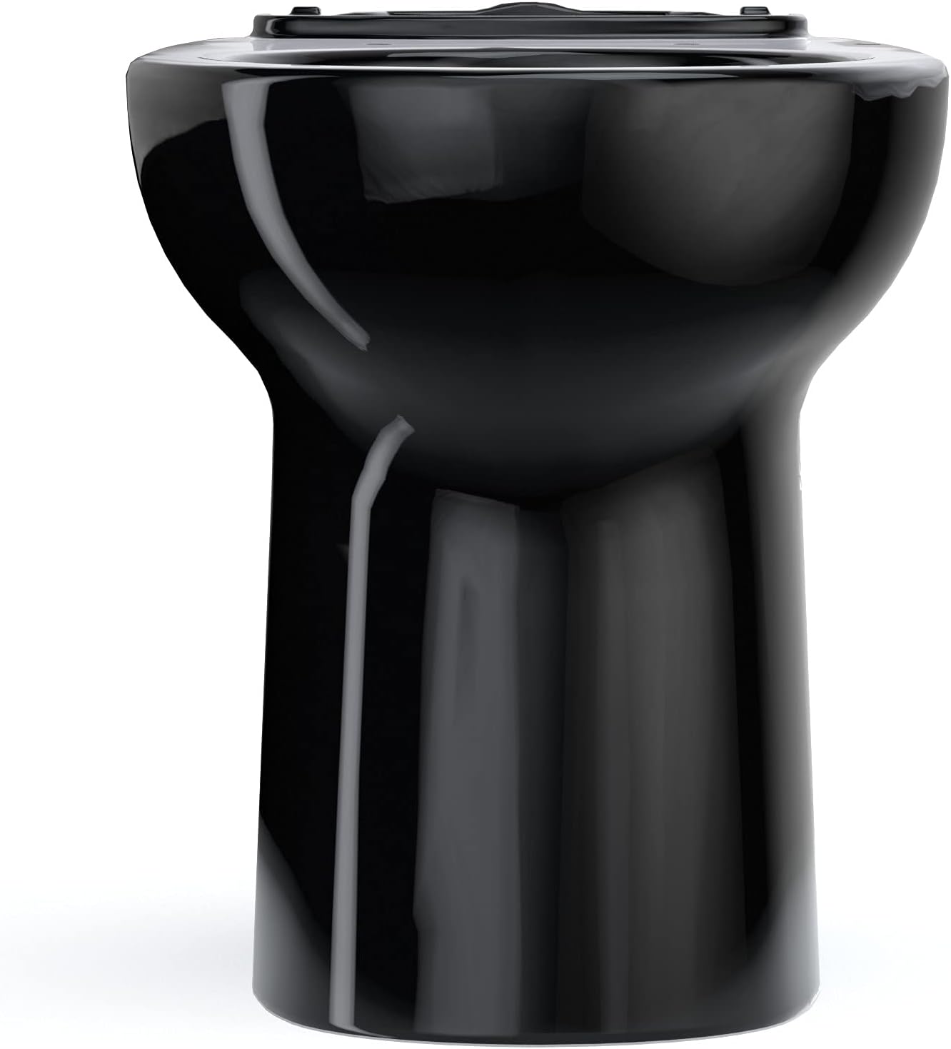 TOTO Drake Round TORNADO FLUSH Toilet Bowl, Ebony - C775CEF#51