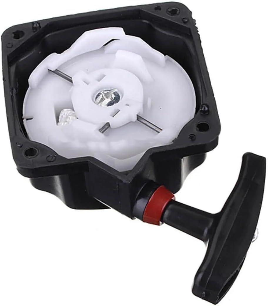 Universal Pullstart Recoil Pull Starter Brush Cutter Strimmer Start Lawn Mower Parts Black